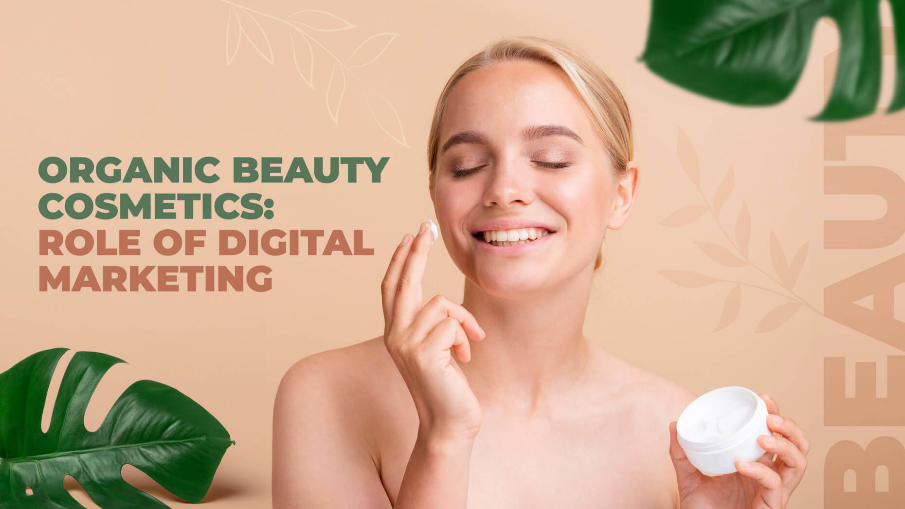 Picture organic beauty cosmetics